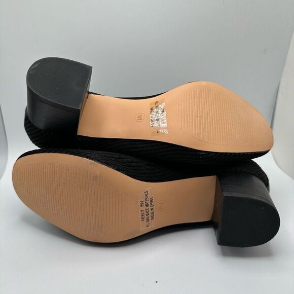 CUSHIONAIRE Women's Neely Stretch bootie +Memory Foam 8 WIDE BLACK - Picture 5 of 7